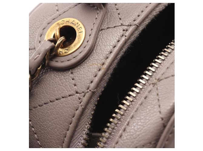 Bolso de Hombro Matelassé Chanel Castaño - vista 9