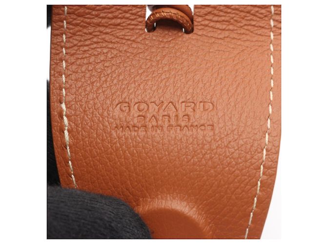 Charm per borsa in pelle marrone Goyard - vista 3