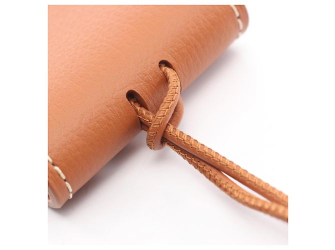 Charm per borsa in pelle marrone Goyard - vista 4