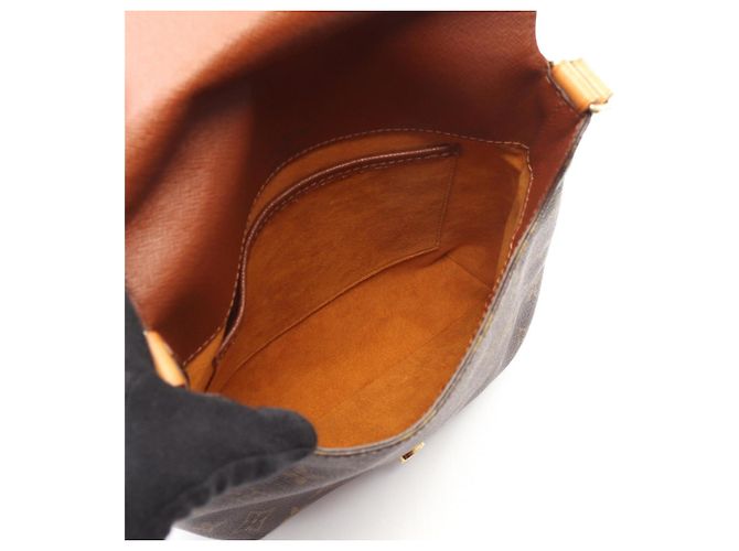 Borsa a Spalla Musette Salsa Louis Vuitton Marrone - vista 3