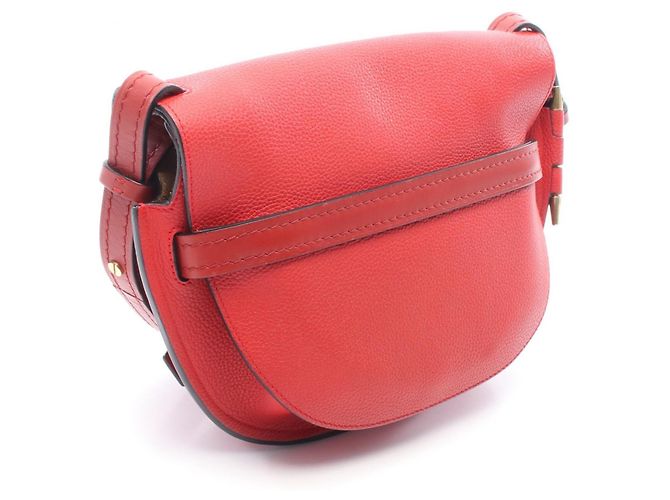Loewe Gate Small Schultertasche Rot - Ansicht 2