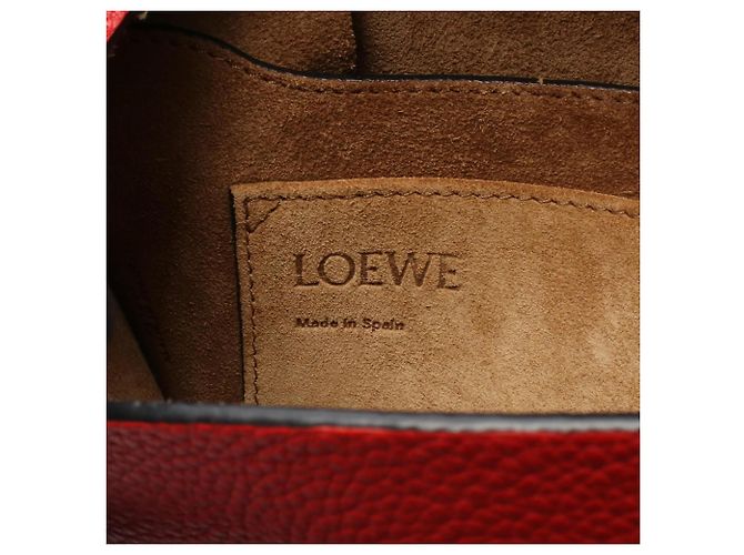 Loewe Gate Small Schultertasche Rot - Ansicht 4