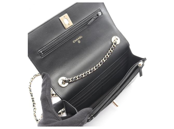 Borsa a Spalla Chanel Trendy CC con Manico Superiore Nero - vista 3