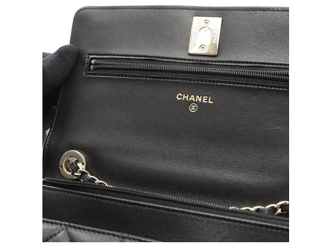 Borsa a Spalla Chanel Trendy CC con Manico Superiore Nero - vista 6