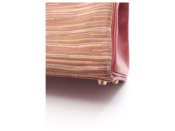 Borsa Hermès Kelly 32 Bordò - vista 12