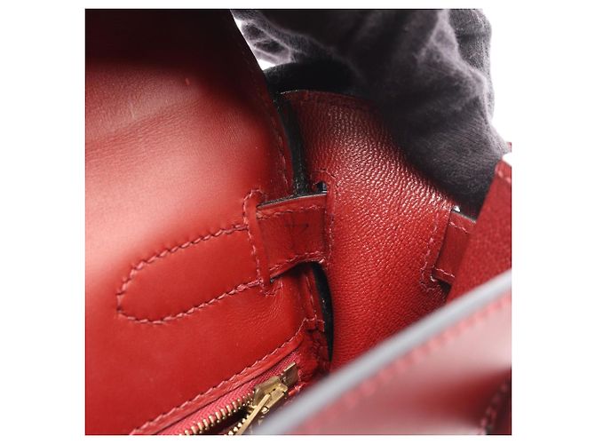 Borsa Hermès Kelly 32 Bordò - vista 8