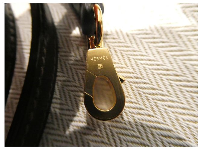 Alça Hermès para Mini Kelly 2 marrom, bijuteria banhada a ouro, nova com dustbag Chocolate - vista 3