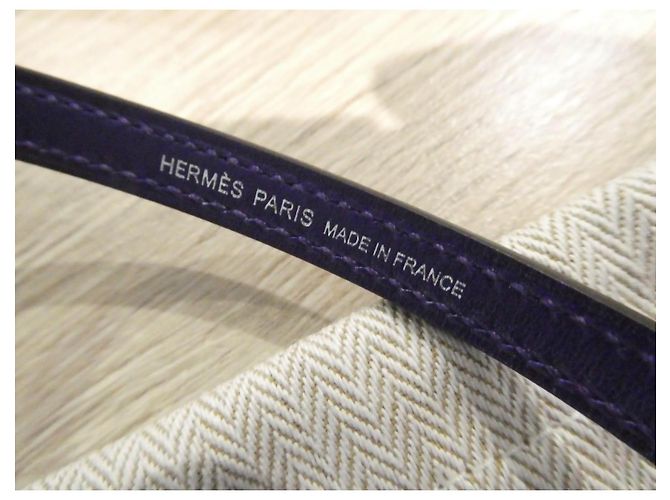 Bolsa de Ombro Hermès Mini Kelly 2 de Couro Roxo, Nova, Joalheria de Paládio com Dustbag - vista 4