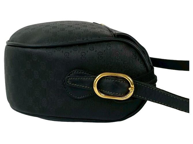 Borsa a spalla mini in pelle con logo Micro GG di Gucci Nero - vista 6