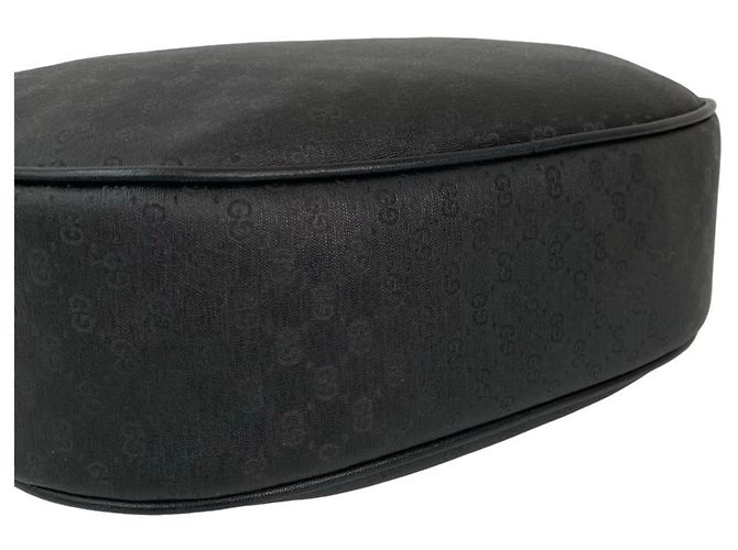 Borsa a spalla mini in pelle con logo Micro GG di Gucci Nero - vista 7