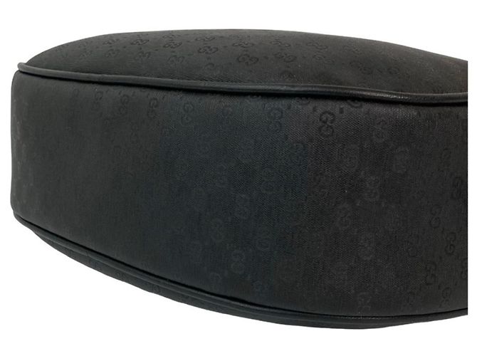 Borsa a spalla mini in pelle con logo Micro GG di Gucci Nero - vista 8