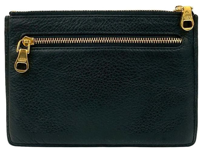 Monedero de cuero negro Loewe - vista 2
