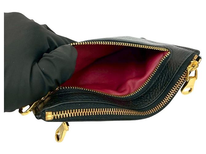 Monedero de cuero negro Loewe - vista 8