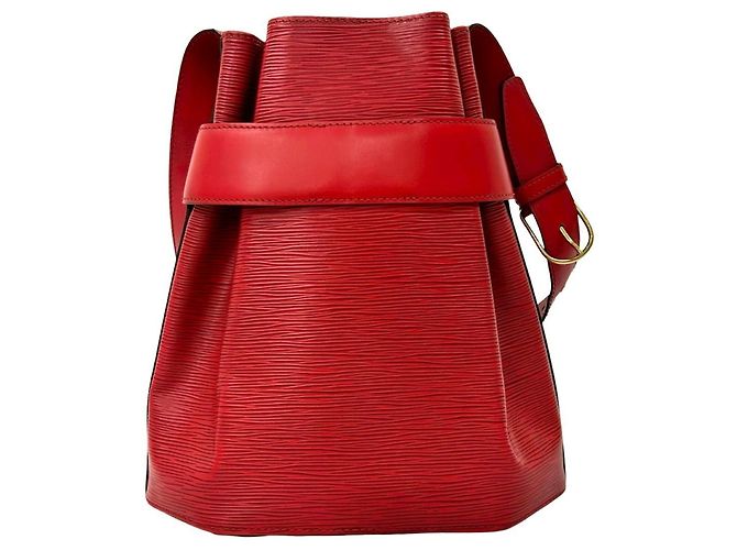 Louis Vuitton Paul Epi Leder Tote Bag Rot - Ansicht 3