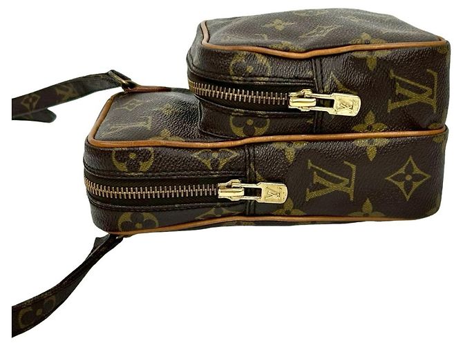 Mini borsa a spalla in pelle Monogram Amazon di Louis Vuitton Marrone - vista 5