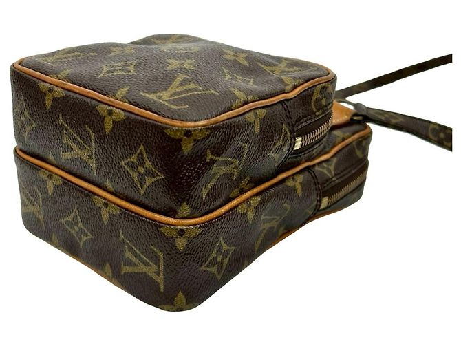 Mini borsa a spalla in pelle Monogram Amazon di Louis Vuitton Marrone - vista 8