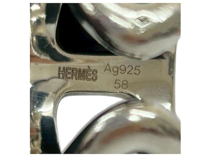 Hermès HERMES Osmos GM Silver 925 Ring Silvery - view 2