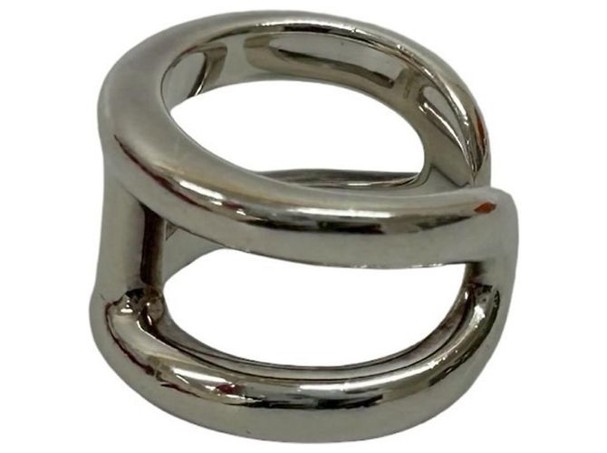Hermès HERMES Osmos GM Silver 925 Ring Silvery - view 3