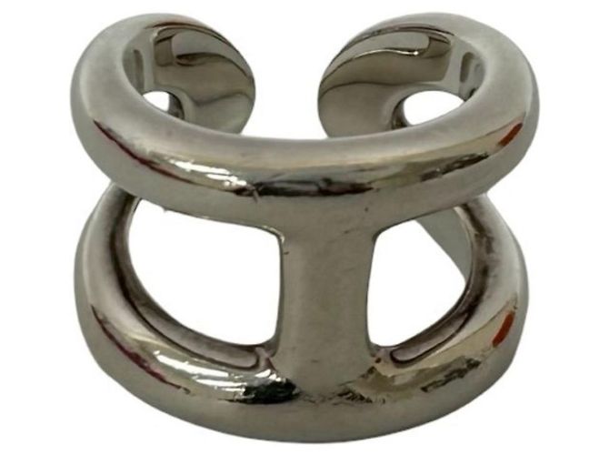 Hermès HERMES Osmos GM Silver 925 Ring Silvery - view 5