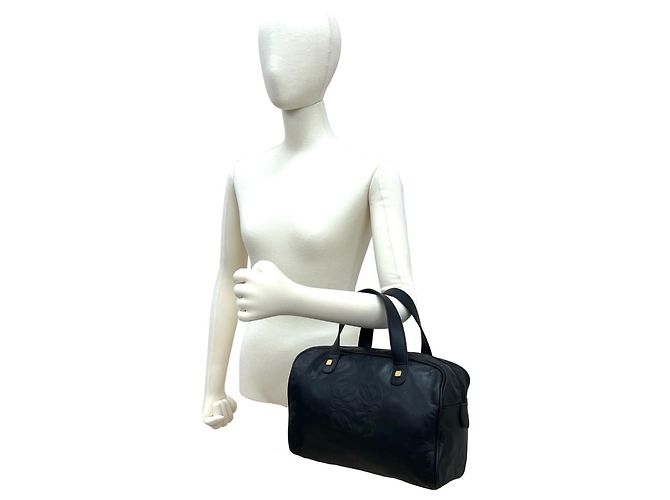 Borsa LOEWE Amazona 28 con logo Anagramma Nero - vista 2