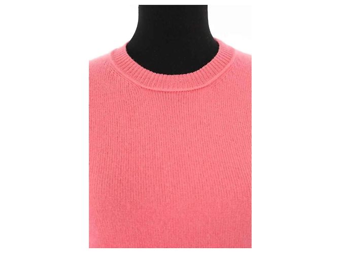Alexandra Golovanoff Suéter rosa de cashmere - vista 2