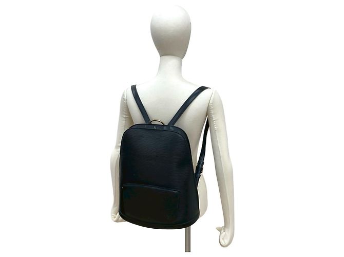 Louis Vuitton Cobran Epi Leder Rucksack Schwarz - Ansicht 2