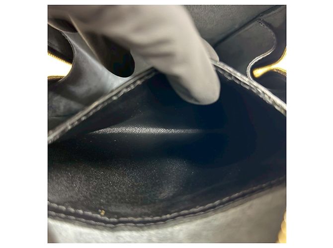 Louis Vuitton Mabillon Epi Leather Backpack Black - view 10