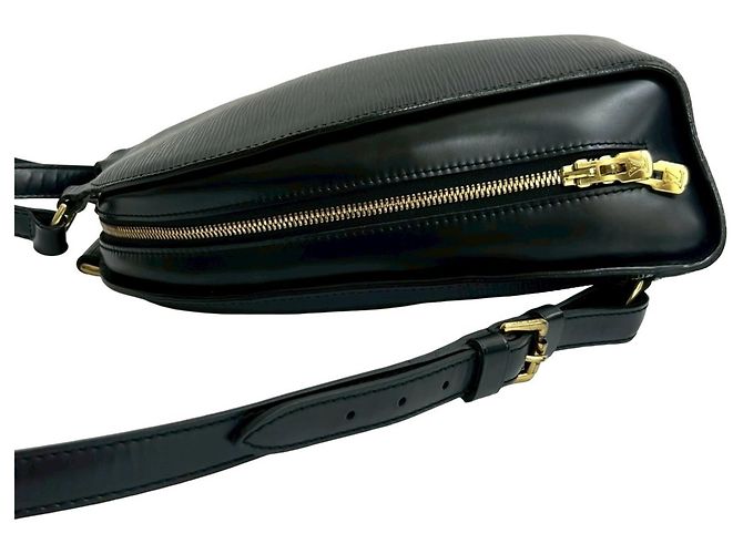 Louis Vuitton Mabillon Epi Leather Backpack Black - view 5