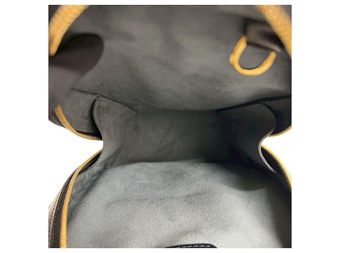 Louis Vuitton Mabillon Epi Leather Backpack Black - view 9