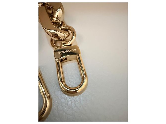 Tracolla catena Louis Vuitton D'oro - vista 4