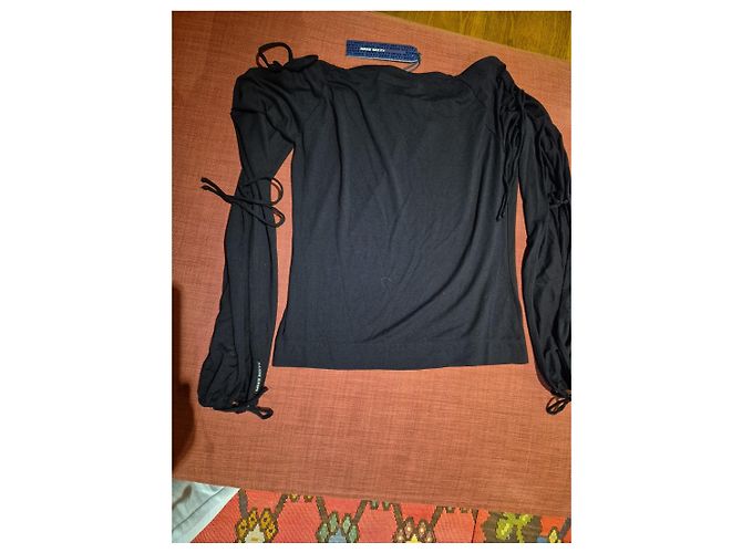 Miss Sixty Black puff sleeve sweater - view 5