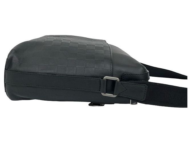 Louis Vuitton Calypso MM Schultertasche aus Damier Infini Leder Schwarz - Ansicht 6