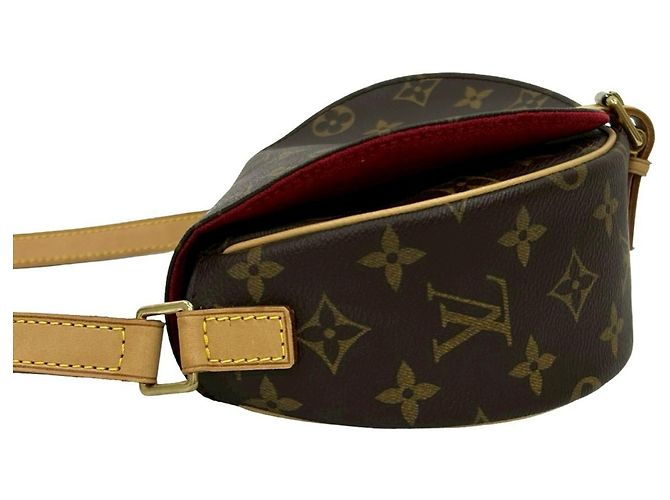 Borsa a Spalla Mini Tambourine Monogram Louis Vuitton Marrone - vista 5