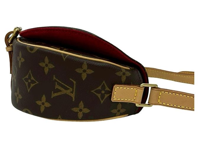Borsa a Spalla Mini Tambourine Monogram Louis Vuitton Marrone - vista 6