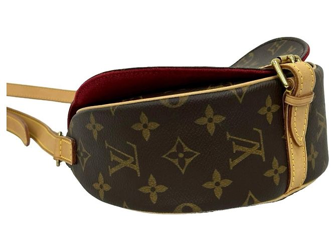 Borsa a Spalla Mini Tambourine Monogram Louis Vuitton Marrone - vista 7