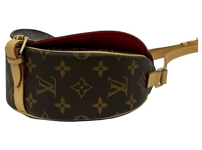 Borsa a Spalla Mini Tambourine Monogram Louis Vuitton Marrone - vista 8