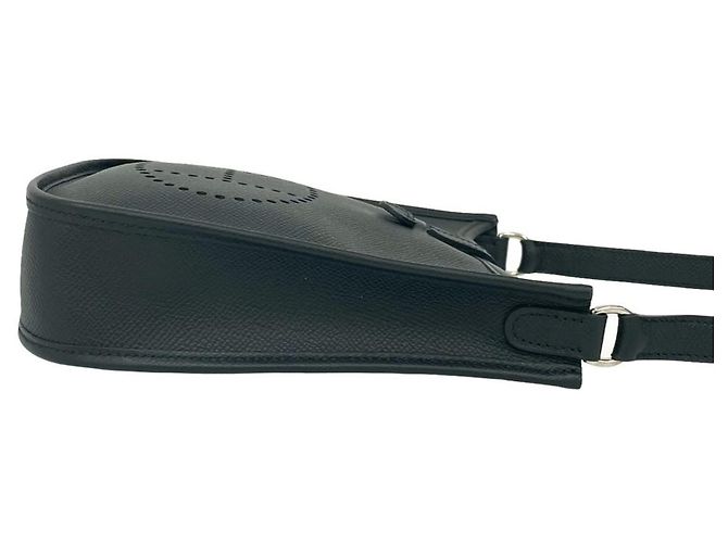 Borsa a spalla mini pochette Evelyn TPM in pelle Epsom nera di Hermès Nero - vista 6