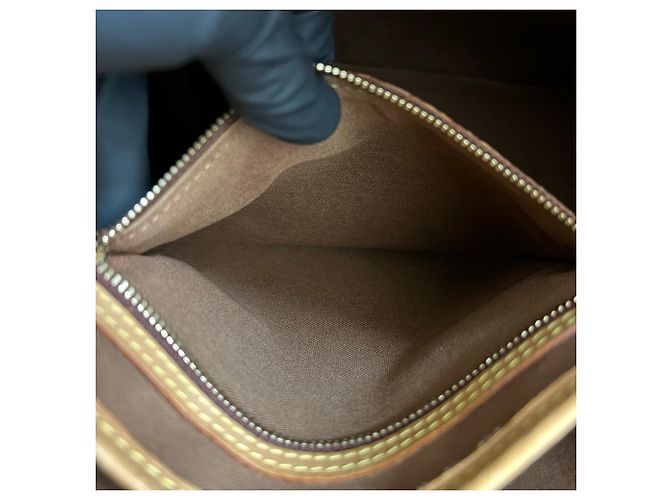Louis Vuitton Vavant GM Monogram Leder Tote Bag Braun - Ansicht 10