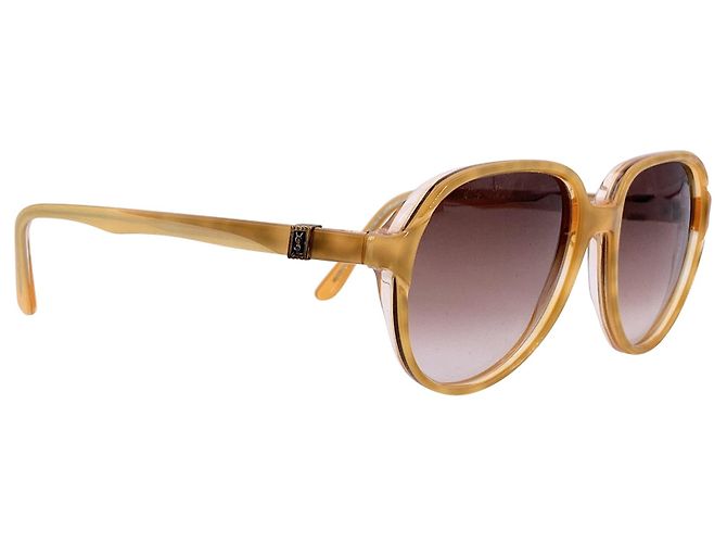 Yves Saint Laurent Occhiali da sole vintage beige SARPEDON 54/16 140mm - vista 2