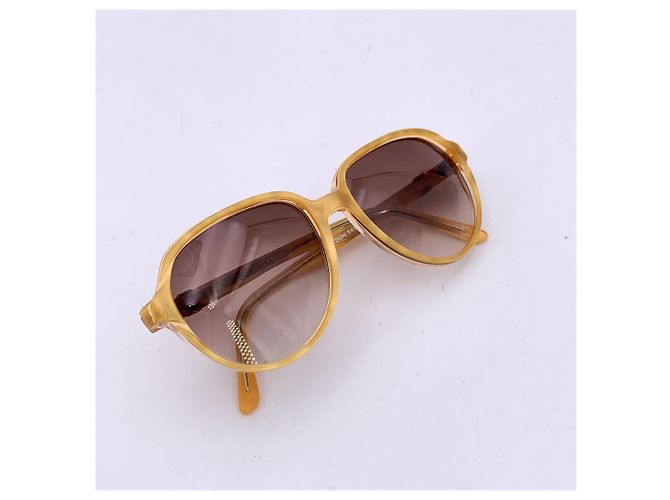 Yves Saint Laurent Occhiali da sole vintage beige SARPEDON 54/16 140mm - vista 6