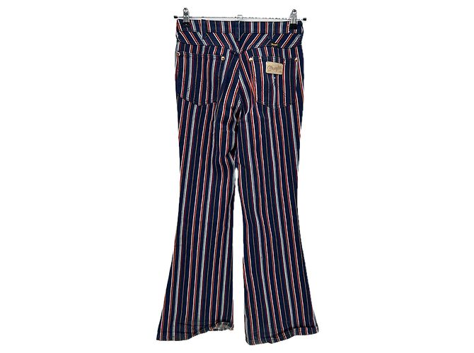 Autre Marque Jean marino a rayas Multicolor - vista 2