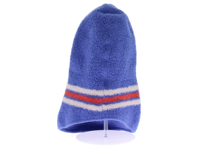 Acne Cagoule en laine bleue - view 2