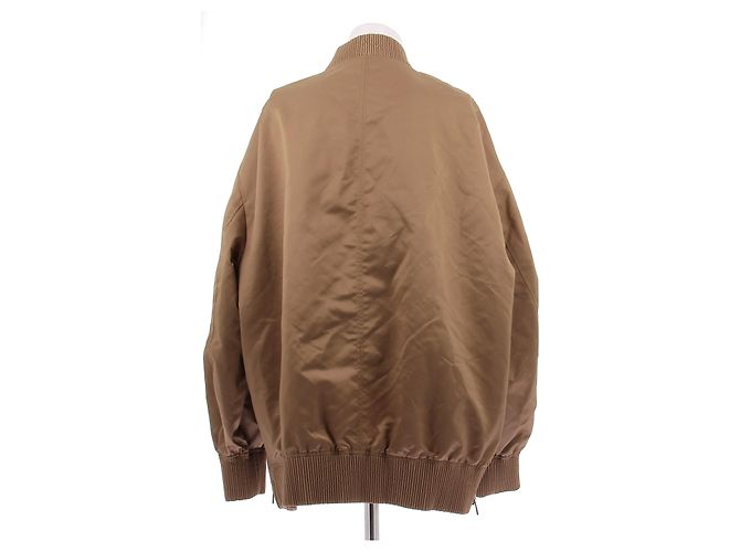 Hugo Boss Braune Satin-Bomberjacke - Ansicht 2