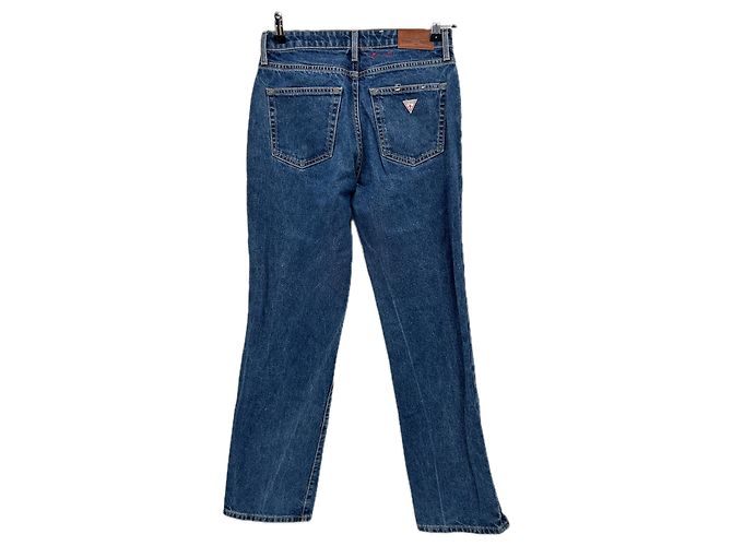 Jeans Guess in cotone blu taglia 26 - vista 2