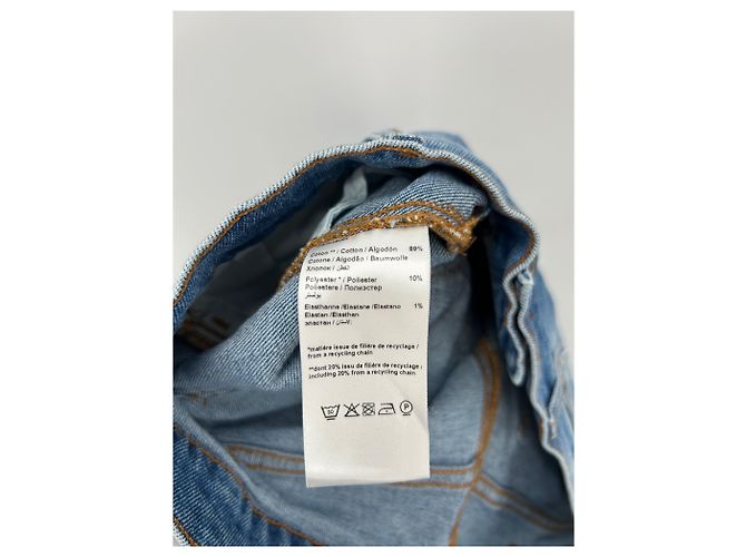Jeans Guess in cotone blu taglia 26 - vista 4