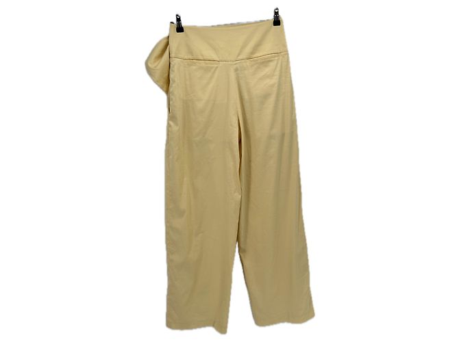Iro Gelbe Hose mit Gürteldetail - Ansicht 2