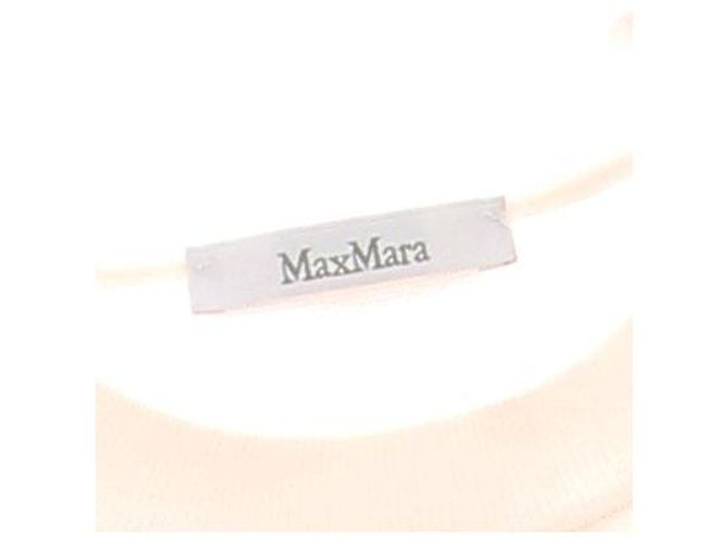 Max Mara Kleid mit Schulterpolstern in Ecru Beige - Ansicht 5
