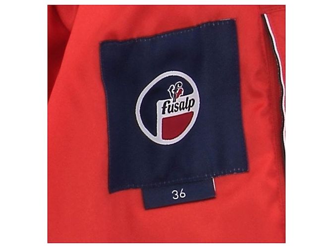 Fusalp Kunstfelljacke in Rot - Ansicht 7