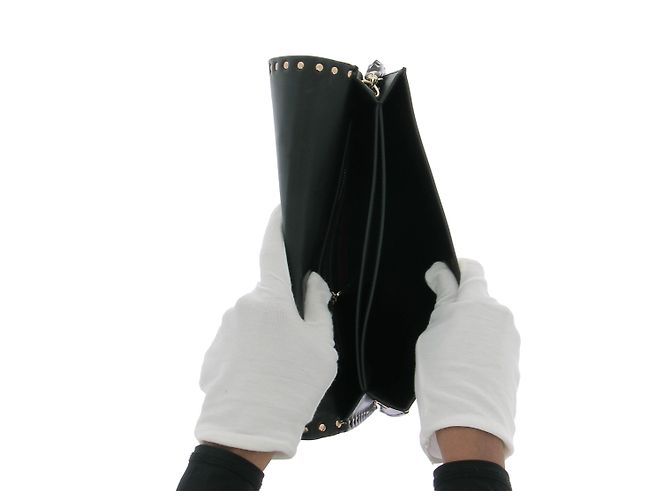 Valentino Garavani Clutch bianca con dettagli Bianco - vista 3