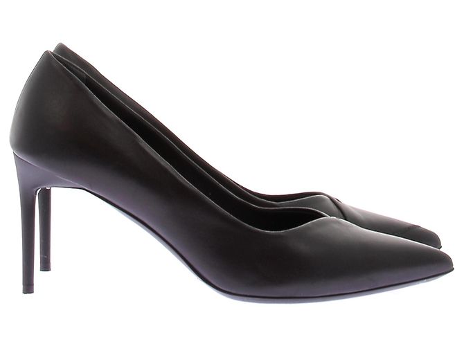 Zapatos de tacón Max Mara de piel negros talla 40 - vista 2